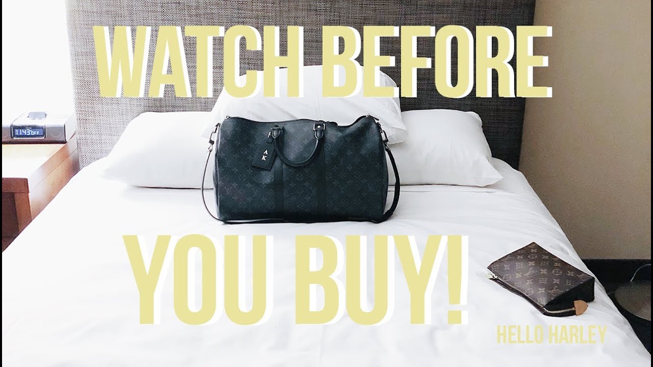 WATCH THIS BEFORE BUYING THE LV KEEPALL 45