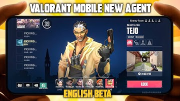 Valorant Mobile New Agent TEJO First Look... English Version Gameplay