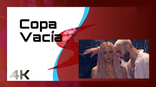 Shakira, Manuel Turizo - Copa Vacía Official 4K Music Video Remastered