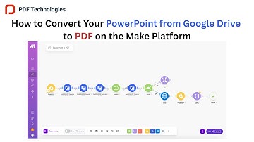How to Automate PowerPoint(PPT) to PDF - ComPDF + Make