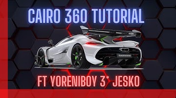 Cairo 360 Turn Tutorial | ft. 3* Jesko | Asphalt 9