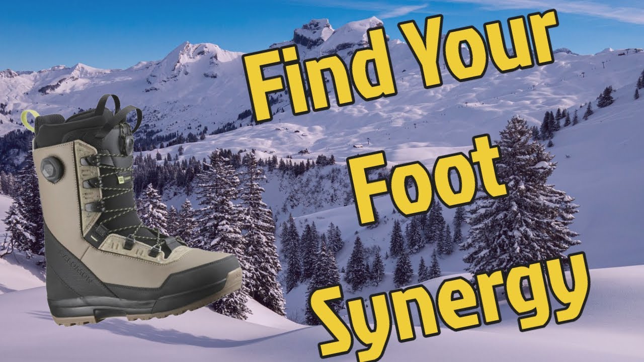Разборка сноубордических ботинок Salomon Synergy