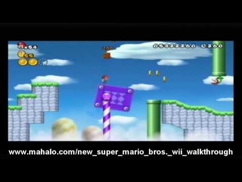New Super Mario Bros. Wii Walkthrough - World 9-1