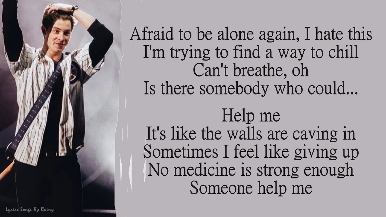 Shawn Mendes In My Blood Lyrics Songs YouTube