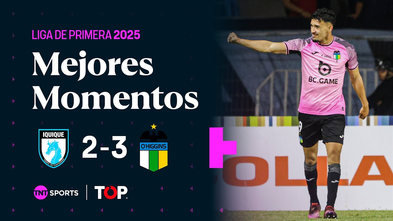 ⚽ Compacto TOP | 🔵🐉 Deportes Iquique 2 - 3 🔵 O’Higgins | Liga de Primera 2025 🏆 - Fecha 24 🗓️
