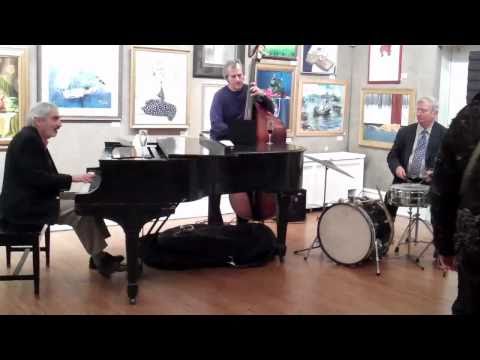 Bob Trien Trio at Catharine Lorillard Wolfe Art Club reception 3/25/11-There'll Never Be Another You