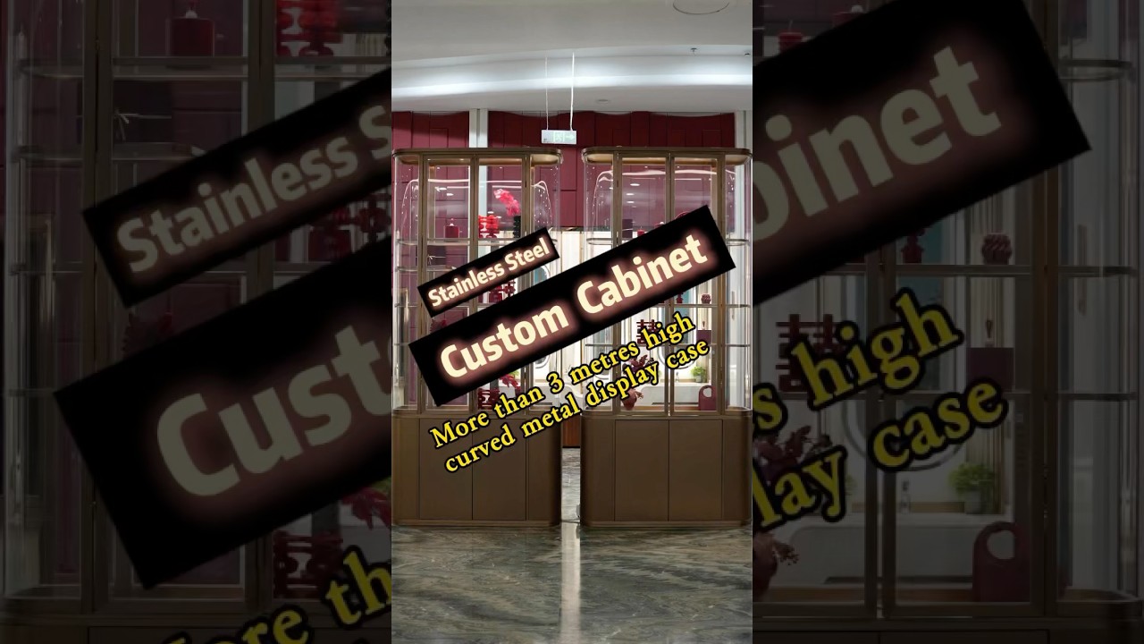 Stainless steel custom cabinet 