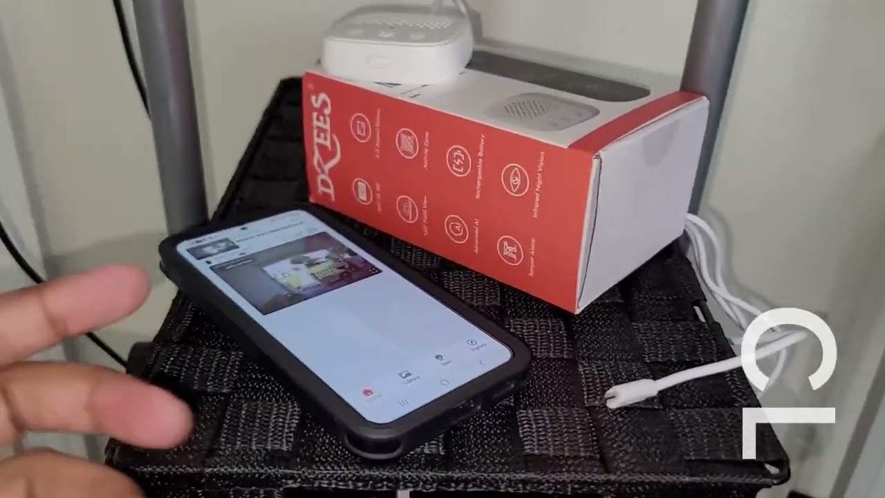 Installing Dzees Wireless Camera Doorbell 2K Wi-Fi AI Rechargeable IP65 2-Way 160º Wide-Angle Review