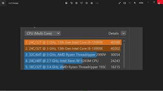 Cinebench R 23 Score Of 40,580 With My Raptor Computer
