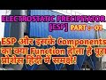 ELECTROSTATIC PRECIPITATOR [ESP] || FUNCTION OF ESP & IT'S COMPONENTS || [Hindi]