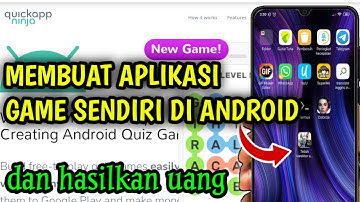 cara buat aplikasi game sendiri di hp android | tanpa coding