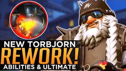Overwatch: NEW Torbjorn REWORK - Abilities & Ultimate Gameplay!