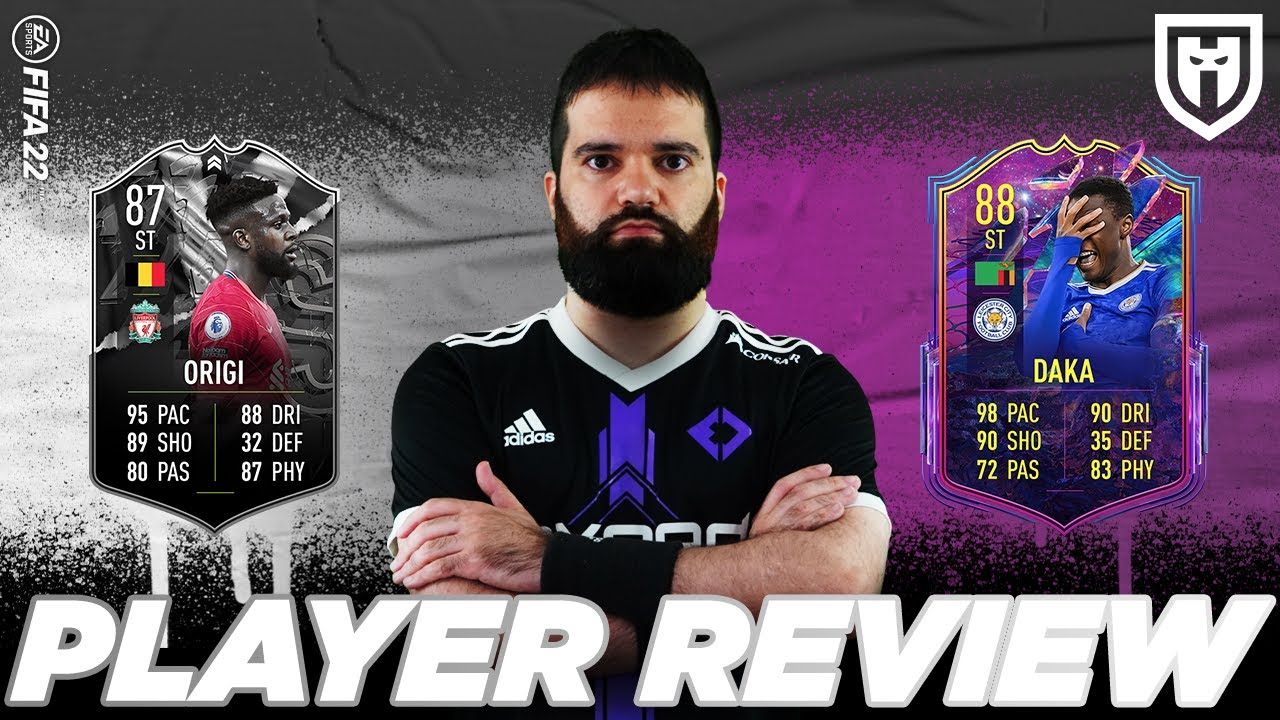 ORIGI 87 SHOWDOWN E DAKA 88 FUTURE STAR /// FIFA 22 PLAYERS REVIEW