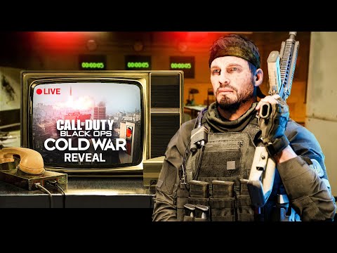 CALL OF DUTY BLACK OPS COLD WAR REVEAL EVENT! (BOCW Reveal Reaction)