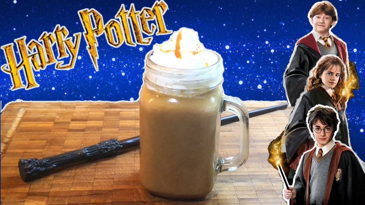 La Cerveza de Mantequilla de HARRY POTTER | SIN ALCOHOL - YouTube