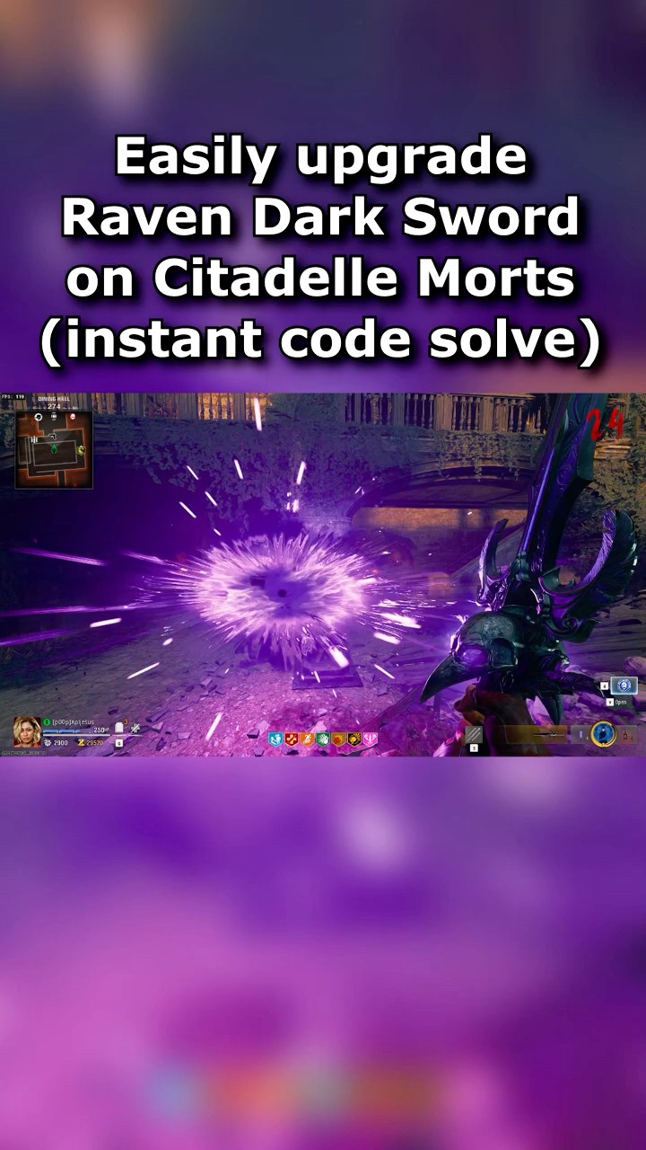 Solve Dark Raven Sword Code Instantly Citadelle Des Morts