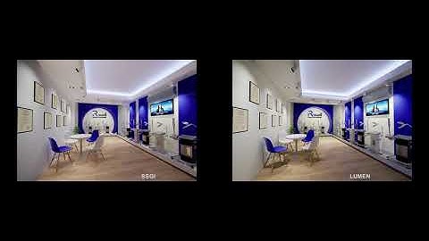 SSGI (UE4) vs LUMEN (UE5)