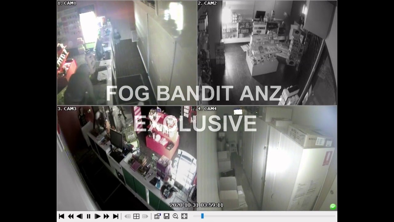 Tobacconist QLD Robbery Foiled by Fog Bandit.