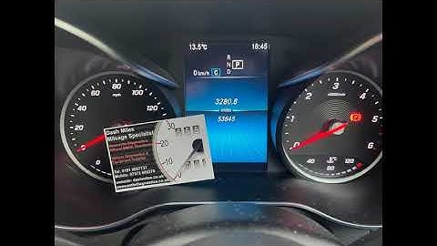 NEWSHAPE 2020 Mercedes GLC instrument Dash Cluster (Mileage Correction) FIX FULL OBD Without Filters