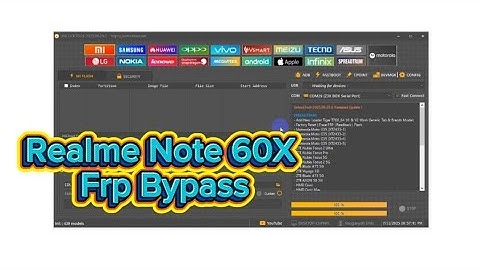 Realme Note 60X Frp Bypass Unlocktool