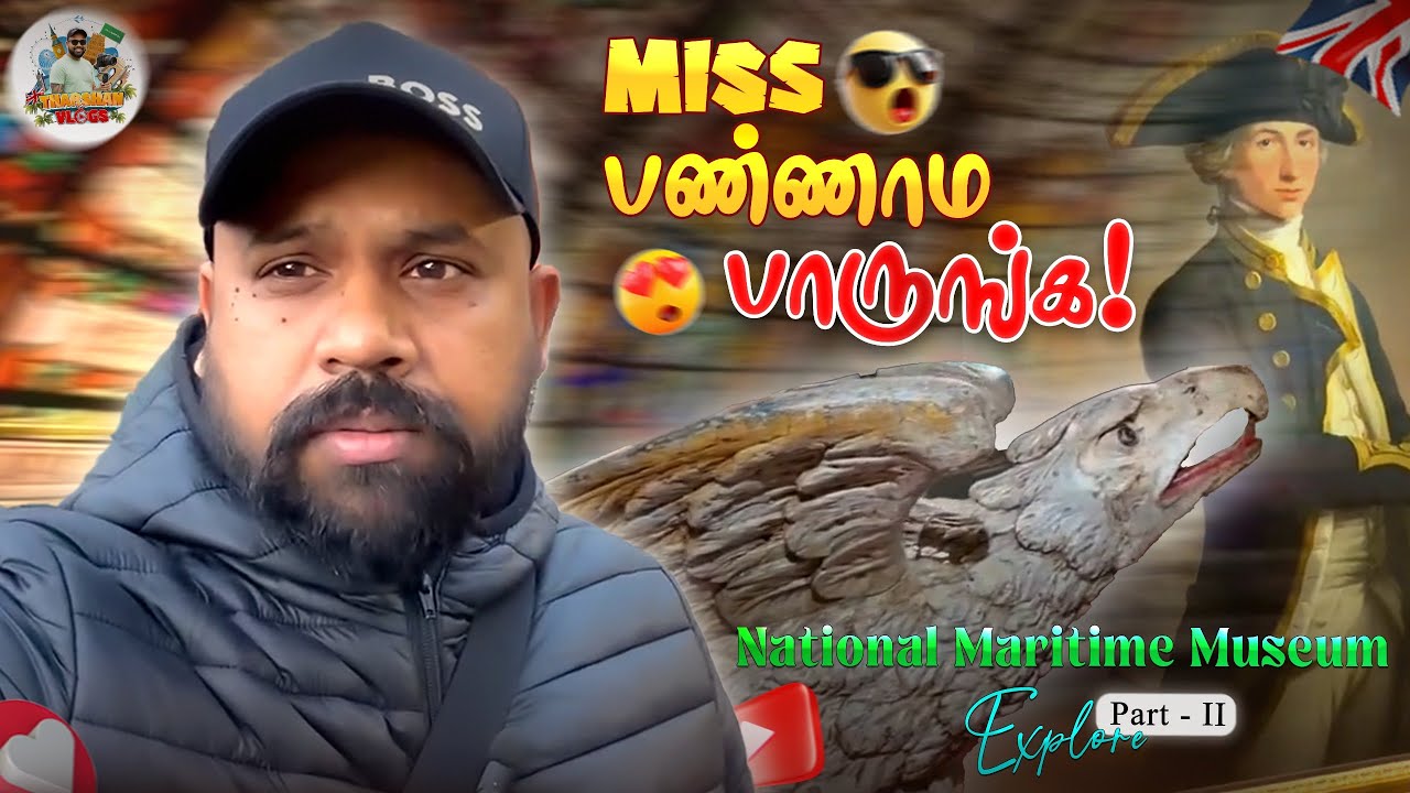 National Maritime Museum | Sea World எப்படி? 🌊⚓ | Part 2 | முதல் முறையாக தமிழில் | Tharshan Vlogs