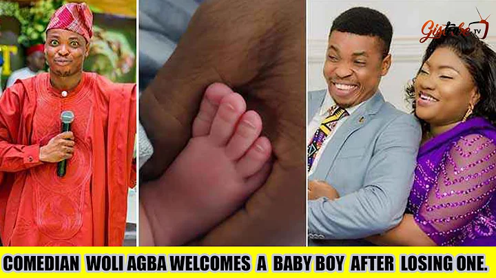 WAWU!!! COMEDIAN WOLI AGBA WELCOMES A BOUNCING BABY BOY YEARS AFTER HE LOST A NEW BABY.