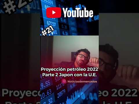 Proyección petróleo 2022 Parte 2 Japon con la U.E.