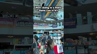 POV: Going to a Retro Game Con in NY #nintendo #retro #nyc