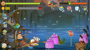 Swamp Attack - Episode 8. Level 13 Gameplay Android walkthrough