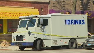 Two armored trucks robbed hours apart