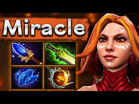 Видео: Магическая Лина от Миракла! 2000+ урона с прокаста! - Miracle Lina 7.34 DOTA 2