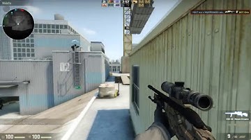 NoScope Scout Wallbang Flying Scoutsman (no hacks xD)