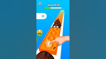 Pop run 3d ⚜️⚕️ - Lv 672 - Satisfying Android || Best Mobile Games #shorts #games #cartoon  #poprun