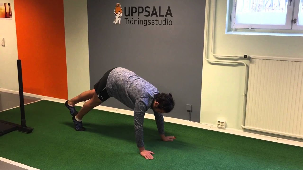 Rocking ankle mob fotleds rörlighet och vad stretch - YouTube