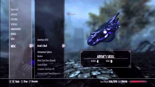 Skyrim : Summon Arvak spell / mount