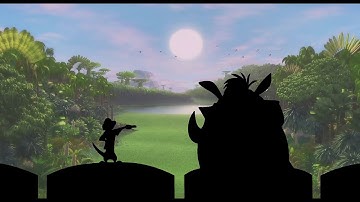 Timon and Pumbaa Interrupt 5 Madagascar