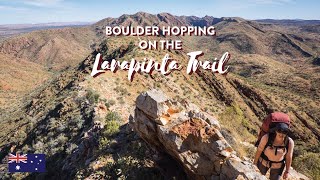 Boulder Hopping on the Larapinta Trail Desert Hike, Australia