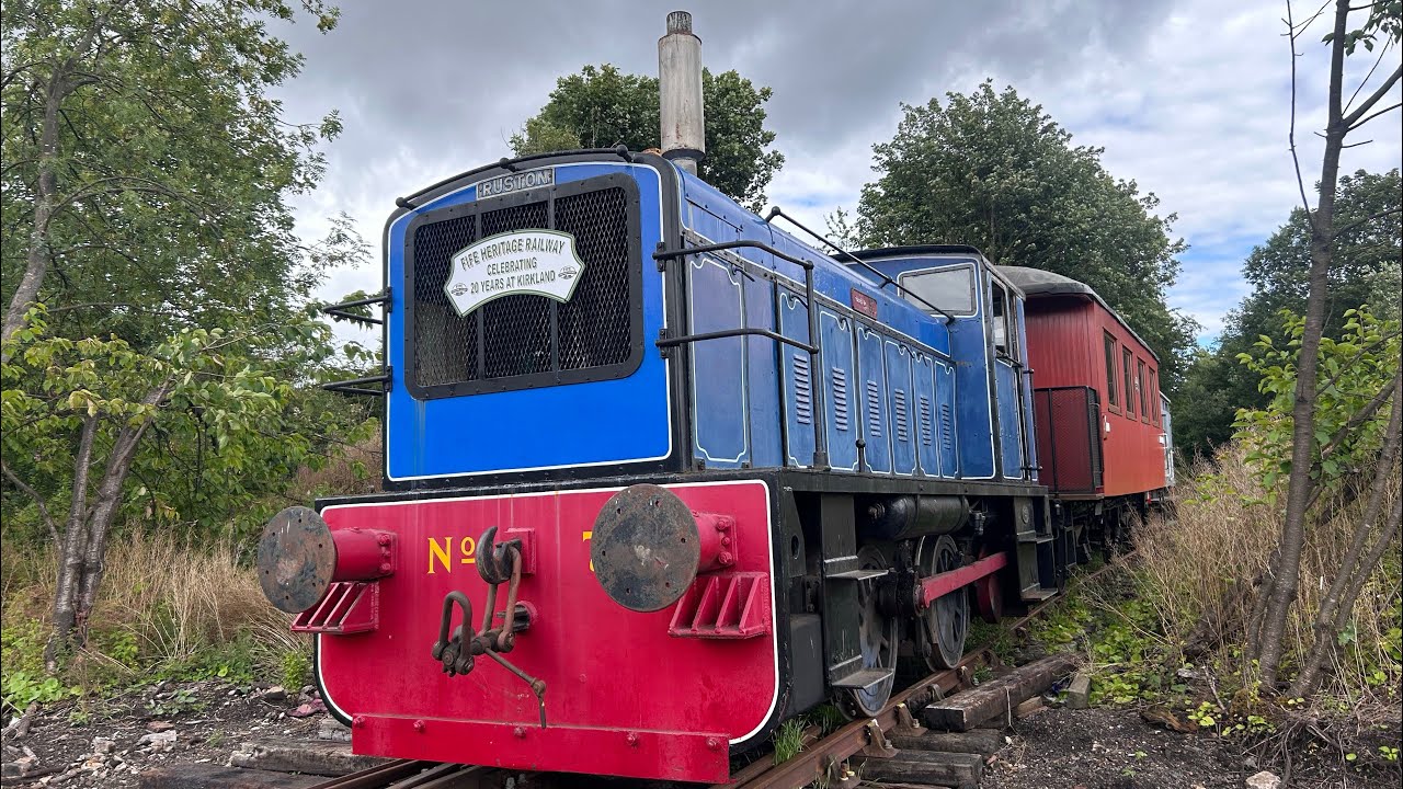 Fife heritage railway July open day. YouTube