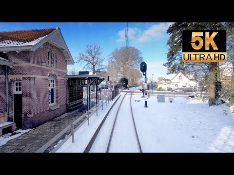 [5K] Winter Cab Ride in the Netherlands, WAUW! Utrecht - Baarn CABVIEW HOLLAND SLT 9feb 2021