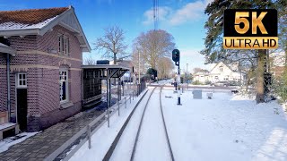 [5K] Winter Cab Ride in the Netherlands, WAUW! Utrecht - Baarn CABVIEW HOLLAND SLT 9feb 2021