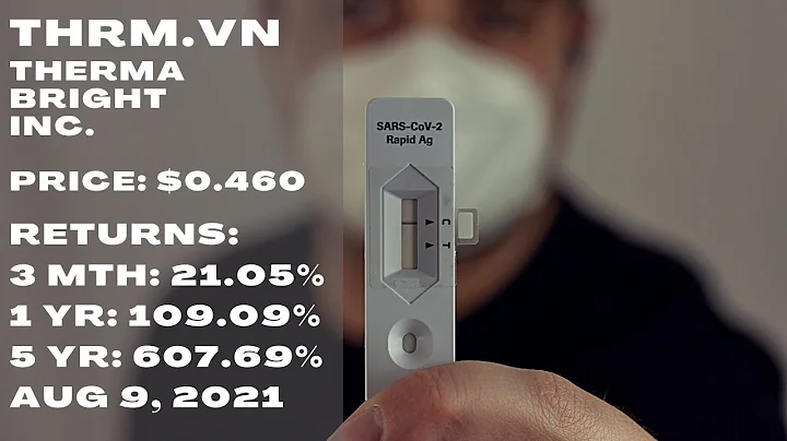 Therma Bright Inc (THRM.VN) - COVID-19 Rapid Test - HOT TSX Medical Devices Stock