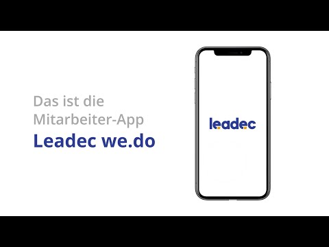 Das ist die Mitarbeiter-App von Leadec