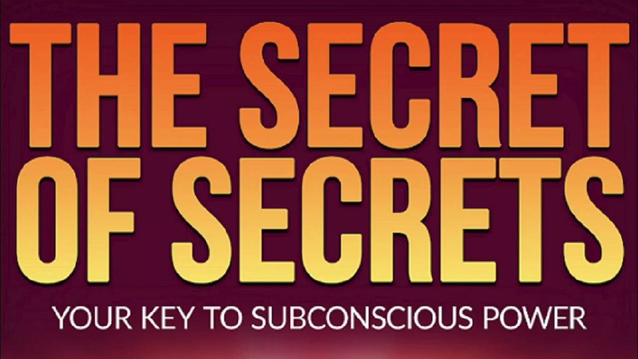 The SECRET of SECRETS NEW FULL 9 hours Audiobook by Uell S. ANDERSEN YouTube