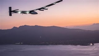 Solar Plane Lands in Hawaii After Five-Day Flight