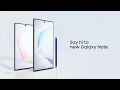 Say hi to the new galaxy note10  note10