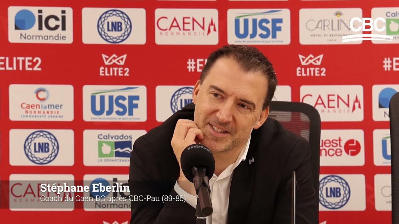 🎙 La réaction de Stéphane Eberlin après CBC-Pau