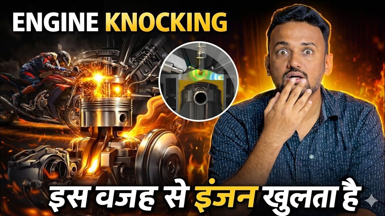 Engine Knocking In Bike & Scooter Explained | Bike Maintenance ...