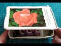 CREATIVE DIY:How to make BEAUTIFUL BOX from POSTCARDS -Hogyan készítsünk GYÖNYÖRŰ KÉPESLAP DOBOZT 2.