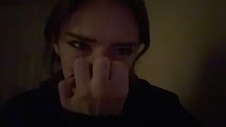 картинка: asmr,сначала агрессивная я,патом ASMR😅🛏️😴