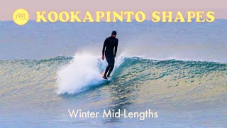 Kookapinto Shapes | Winter Mid-Lengths | Surfing in Southern California